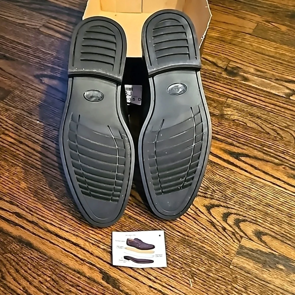 Belvedere Duke Dress Shoes Black Leather EUC 10.5D